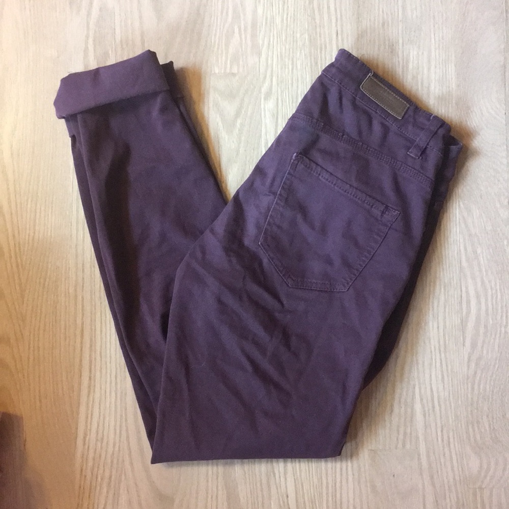 H&M maroon jeggings